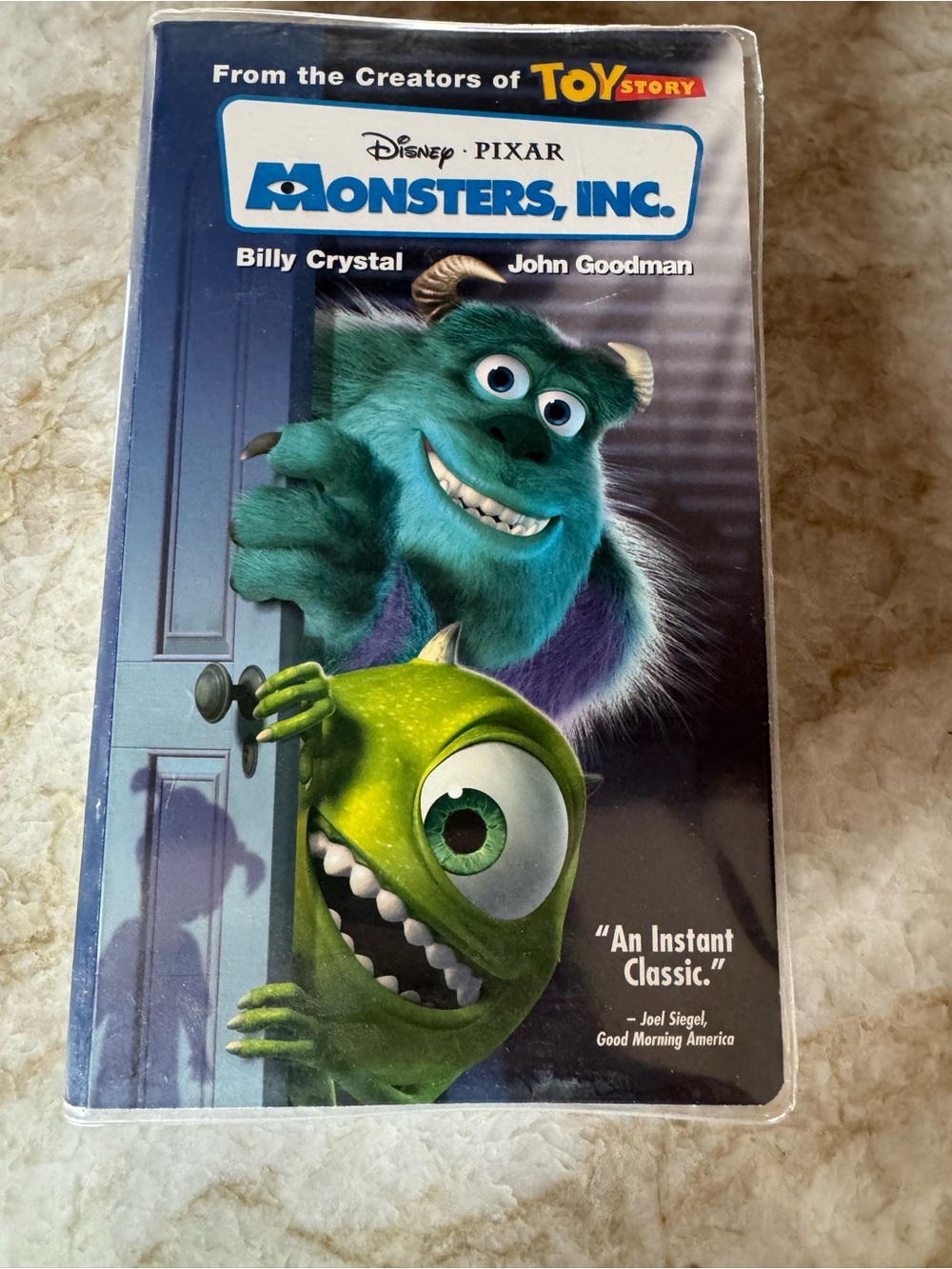 Disney Pixar Monsters, Inc. VHS